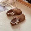 Zapatos Birkenstock para niña, colección otoño 2026, zapatos Birkenstock de gamuza para niño estilo coreano, zapatos de princesa para estudiante, zapatos slip-on para bebé