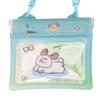 Riñonera Impermeable Cruzada Plegable en Tres Partes para Natación, Deriva, Exterior, Estuche Sellado para Teléfono Móvil, Pantalla Táctil Transparente, Bolsa Impermeable Grande para Teléfono Móvil