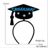 Amazon Temporada de Graduación Accesorios para el Cabello Estilo Europeo y Americano Comercio Exterior Mini Sombrero Diadema Hebilla para el Cabello Fiesta de Graduación