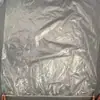 Bolsa plana de plástico com bolso elástico, bolsa com cordão, bolsa quadrada, capa de poeira para assento de carro, bolsa plástica à prova de poeira