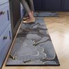 Tapete de Cocina Antideslizante a Prueba de Aceite Libre de Limpieza Absorbente Tapete para Pies Alfombra Resistente a la Suciedad Tapete de Puerta de Barro Diatomeáceo pvc