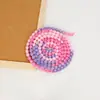 Suministro directo de fábrica en stock cuerda de linterna de color teñido por segmentos de 1 cm bola de pelo de linterna ropa cordón de zapato encaje