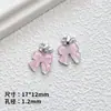 Nuevo Colgante de Lazo Fresco Dulce de Aleación Colgante Pulsera DIY Hecha a Mano con Cuentas Material para Accesorios de Collar