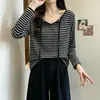 Roupas Femininas Plus Size 2026 Verão Novo Estilo Simples Emagrecedor Malha de Linho de Bambu Manga Longa Doce Protetor Solar para Meninas Cheinhas