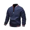 Directo del fabricanteEn stock en la tiendaGrandes cantidades disponiblesChaqueta de béisbol para hombre de primavera y otoño transfronteriza