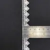 Fábrica de Origem seda leite fina 1-5cm bordado de renda bolo com em estoque acessórios de vestuário atacado
