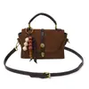 Serie Miu Bolso Pequeño Simple Mate para Mujer Nuevo de Gama Alta Bolso Bandolera Cuadrado Pequeño Textura Retro Versátil Bolso Cruzado