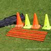 Fabricante 38cm com furo logo barril obstáculo equipamento de treino de futebol marcador de treino com furo logo barril