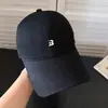 Gorra de béisbol bordada simple estilo coreano para mujer, ala ancha de verano, hace que la cara se vea más pequeña, protección solar y sombra para exteriores, gorra de pico de pato