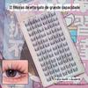 Livro de Cílios Postiços Elfo Gato Pura Luxúria de Grande Capacidade Cílios Individuais Agrupados Olho de Gatinho Natural Podem Ser OEM Cílios Postiços Atacado