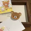 Lindo Clip Pequeño Antiguo de Rilakkuma, Oso de Dibujos Animados de Aspecto Elevado, Mini Clip Acrílico Tridimensional, Accesorio para el Cabello de Chica Dulce