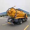 Camión de Limpieza y Succión de Aguas Residuales Dongfeng Vehículo Integrado de Limpieza y Succión de Aguas Residuales para Limpieza de Tanques Sépticos Comunitarios y Dragado de Tuberías de Aguas Residuales