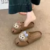 Sandálias da Moda Estilo Birkenstock para Mulheres, Chinelos Plataforma Casuais de Verão para Exterior, Novos Chinelos Fofos de Celebridade da Internet para Mulheres, Transfronteiriços