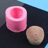 Molde de silicone para sabonete vela aromática artesanal DIY formato de paralelepípedo Pedra Flor da Chuva decoração de bolo forma de silicone para assar