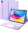 Funda protectora para tableta iPad 10ª generación Teclado Bluetooth A16 Funda de cuero con retroiluminación táctil Air de 11 pulgadas Aplicable transfronteriza pro5