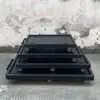 Acuario transparente y con drenaje para tortugas mordedoras y tortugas de orejas rojas, pecera grande de plástico para criar crías de tortuga y crías de pez.