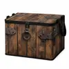 Caja de Almacenamiento Plegable Creativa Transfronteriza con Gran Capacidad y Tapa, Organizador Portátil para Juguetes y Ropa, Personalizable