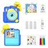 Nueva Cámara de Impresión Instantánea Transfronteriza para Niños, Doble Cámara de Alta Definición, Foto y Videojuego, Juguete de Impresión a Medio Color