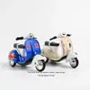Adornos de aleación de motocicleta modelo oveja versión Q transfronteriza juguetes lindo colgante de llavero de motocicleta venta al por mayor