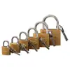 Venta Directa de Fábrica Candado de Cobre Imitación Candado para Puerta Candado de Palanca Única Candado de Apertura Única Mini Candado Pequeño Antirrobo para el Hogar