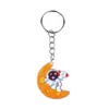 Chaveiro de espaço e universo em estoque, pingente decorativo de espaço interestelar, chaveiro de presente transfronteiriço para Amazon e AliExpress