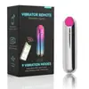 Carregamento USB Aplicativo de Celular Controle Remoto Plug Anal Bala Masturbação Feminina Brinquedo Sexual de Massagem