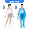 Conjunto de Impermeable Separado Impermeable Desechable Pantalones de Lluvia con Pies Poncho a Prueba de Polvo e Impermeable para Adultos Rafting Exterior Venta al por Mayor