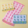 Toalla Infantil Tipo Algodón Puro A Toalla Infantil de Algodón Bordada Toalla Facial 100% Algodón Suave y Absorbente Pañuelo de Guardería
