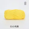 Xuefeier Algodão Penteado de Bebê 5 Fios Leite DIY Bola de Lã Grossa Material para Crochê Feito à Mão Bolsa Fio de Algodão