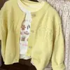 Conjunto de Ropa de Primavera para Niñas 2026 Nuevo Estilo Coreano de Primavera Suéter de Punto Elegante para Bebé Conjunto de Tres Piezas a la Moda para Niños