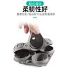 Molde de silicona para cubitos de hielo, molde para bolas de hielo, artefacto casero para hacer hielo, refrigerador, caja de hielo, molde complementario para caja de albóndigas de hielo de frutas