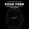 Reloj de hombre de barril de vino de marca suiza, reloj de cuarzo impermeable luminoso de lujo, explosiones de comercio exterior en vivo, una generación de cabello