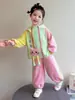 Conjunto de Otoño para Niña 2026 Nueva Moda Elegante Ropa de Otoño Infantil, Conjunto de Dos Piezas Súper Lindo de Abrigo para Bebés Niñas