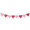 Bandera con letras de San Valentín, color rojo, rosa y amor, flor siamesa, feliz día de San Valentín, venta al por mayor, 2025