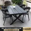 Conjunto de Mesa e Cadeiras para Exterior para Lazer no Pátio, Varanda ao Ar Livre, Terraço Externo, Varanda, Mesa de Centro de Rattan, Conjunto de Três Peças de Cadeiras de Rattan