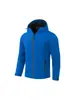 Chaqueta con capucha cortavientos para hombre de color liso simple 2026, Chaqueta ligera y transpirable para senderismo, Prenda versátil