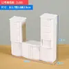 Modelo Móveis Mesa Mesa de Areia Materiais DIY Artesanal Miniatura Decorações de Interior Cena Cadeiras Mini Mesa e Cadeiras