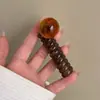 Goma para el Cabello de Alambre de Teléfono de Color Gelatina de Alta Elasticidad para Mujeres, con un Toque de Alta Gama, Estilo Dulce, Cuerda para Cola de Caballo sin Costuras, Accesorio para el Cabello, Goma para el Cabello