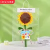 Presente do Dia do Professor: buquê de girassol de arame torcido, presente criativo para agradecer aos professores, presente de feriado, presente para o Dia do Professor