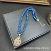 Nova Corrente de Suéter de Pedra Natural com Cravação Completa de Diamantes, Design Manual, Fashionável, Estilo Europeu e Americano, Recursos Transfronteiriços, Novo Modelo de Celebridade da Internet, Venda Direta do Fabricante