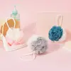 Bomba de Baño Bola de Baño Bola de Ducha de Flor Bola de Flor de Baño Exfoliante de Espalda Espumosa Tamaño Grande Exfoliante Corporal Lindo Femenino Suave