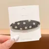 Pinza de Pelo de Lana con Forma de Corazón y Flor Estilo Coreano para Mujeres Adultas Flequillos Pinzas Laterales Accesorios para el Cabello Otoño Invierno Sensación de Alta Gama Pinzas para Cabello Rebelde