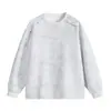 Sudadera con cuello redondo de manga larga tie-dye de algodón chino de marca de moda Otoño/Invierno 2026 para hombre, chaqueta con cuello acanalado, chaqueta de manga larga para hombre