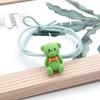 Estilo coreano ins Internet celebridade doce urso bonito elástico faixa de cabelo corda cabelo acessórios de cabelo fábrica atacado 2 yuan loja fornecimento