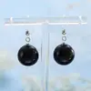 Brincos de Resina Pérola Aurora Simples Japonês Coreano Design de Nicho Sensação de Alto Padrão Brincos de Pérola Cuidados com o Furo da Orelha Brincos Versáteis