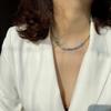 Primavera nuevo sentido del diseño cuentas de mijo piedra semipreciosa viento de playa ágata collar de cuentas mujeres gargantilla joyería