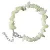 Pulsera de grava irregular de cristal natural de ágata transfronteriza pulsera de piedra semipreciosa joyería de piedra de color ins europeo y americano