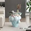 Mesa de Café de Vidrio Creativa Modelo Nuevo 2026 de Alemania, Adorno de Pie para Sala de Estar, Mesa Lateral de Esquina para Sofá, Mesita de Noche