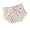 Encaje francés, ligero, lujoso, ropa interior de mujer 100% algodón, cómoda, levanta glúteos, sin costuras, 10A, extralarga, 100% algodón, refuerzo antibacteriano, bragas de triángulo