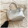 Bolsas para Mujer 2026 Nueva Moda Retro Bolso de Axila Bolso Tote de Gran Capacidad para Viajar Bolso de Hombro de Cuero Aceitado y Encerado de Moda